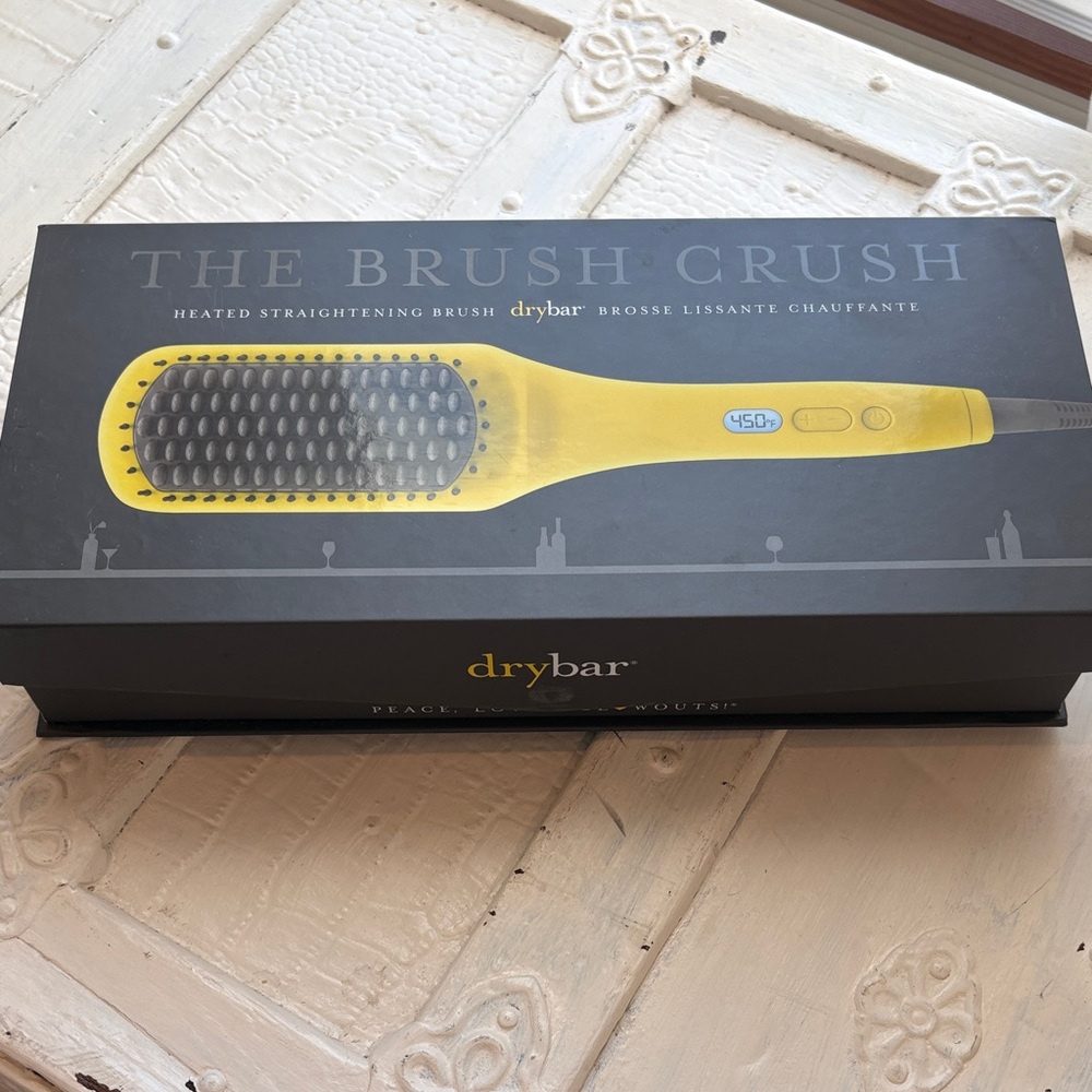 Drybar Yellow Heated Styling Brush